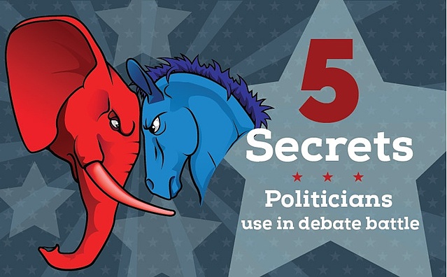 5 secrets politicians use in debate battles