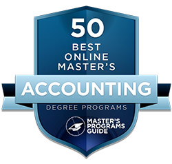 50 best online masters accounting degree programs