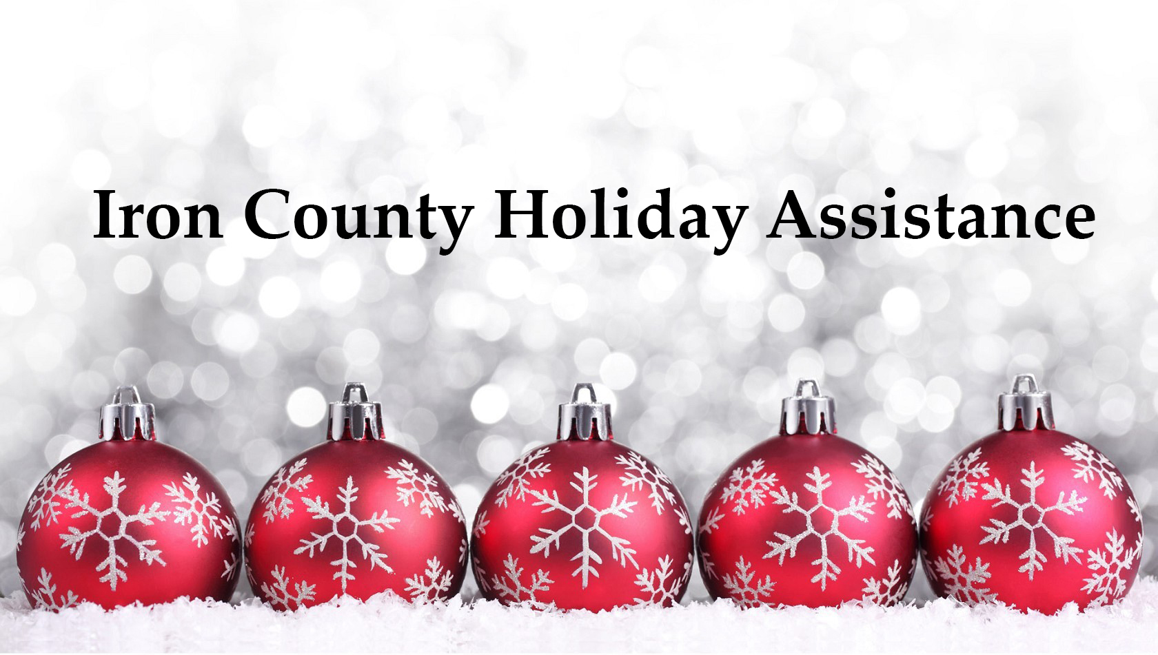 Iron County Holiday Assistance