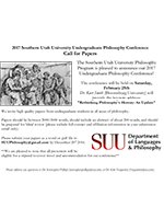 Philosophy Conference Call for Papers