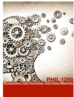 PHIL 1250 Reasoning and Rational Decision Making brocure