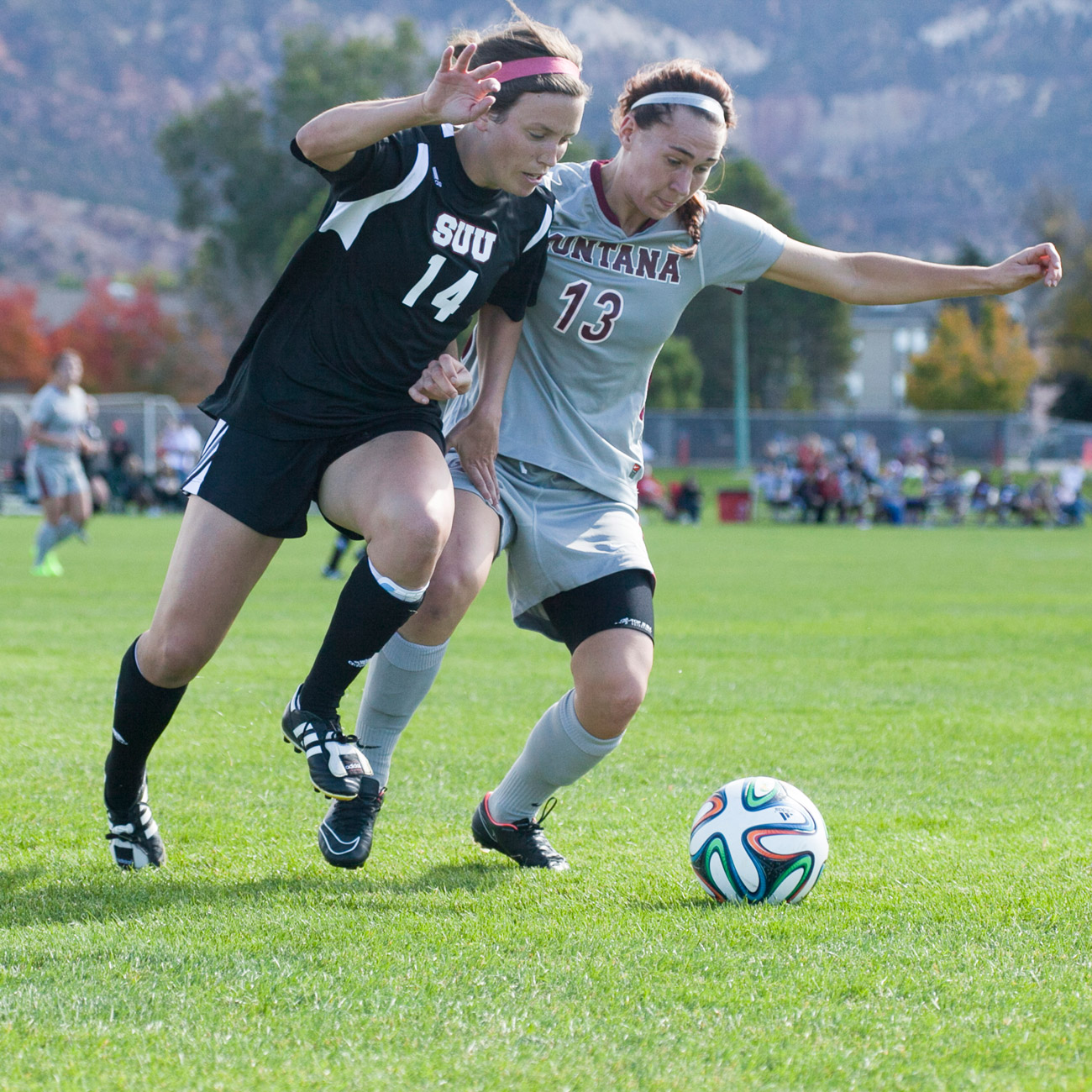SUU women's soccer play Montana State
