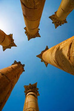 Great Columns in Jerash