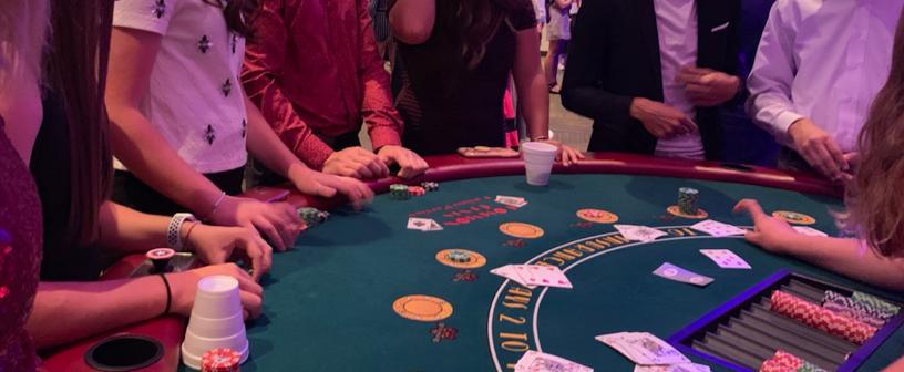 Casino night table